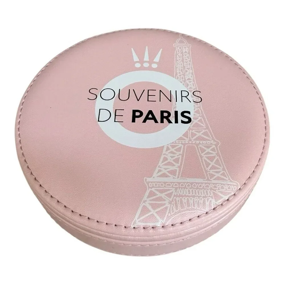 Pandora Souvenirs De Paris Leather Jewelry Case for bracelet and charms New